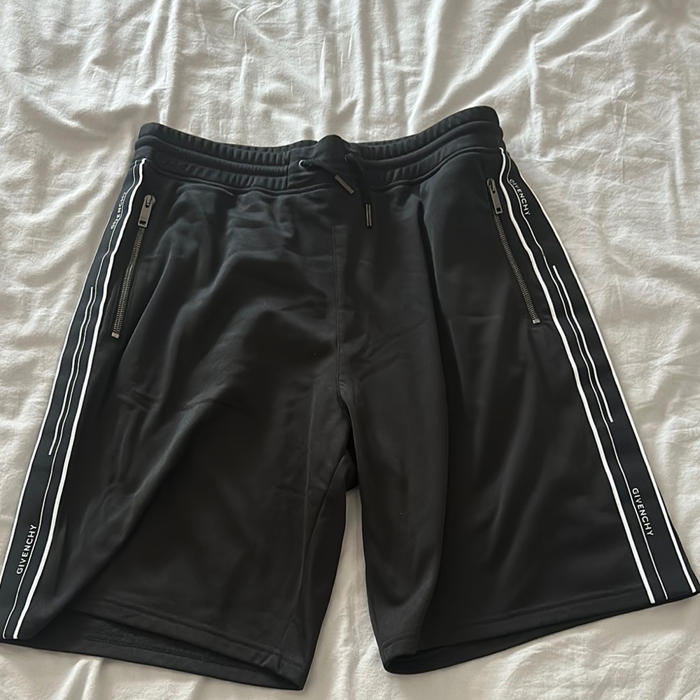 Givenchy Black and White Shorts
